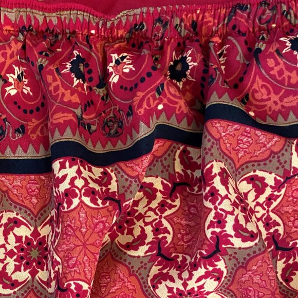 Sag Harbor Boho Faux Wrap Around Womens Skirt Size 12 - Picture 6 of 6